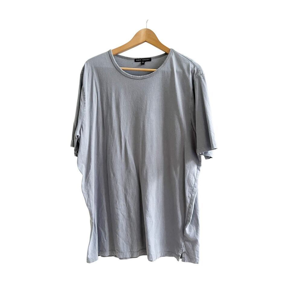 Robert Barakett Men’s T-Shirt Men’s Size XXL Mineral Wash Grey Comfort Casual